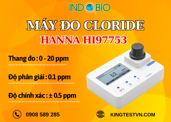 Máy đo cloride Hanna HI97753
